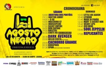 Cobertura: Agosto Negro (Laguna/SC, 2016)