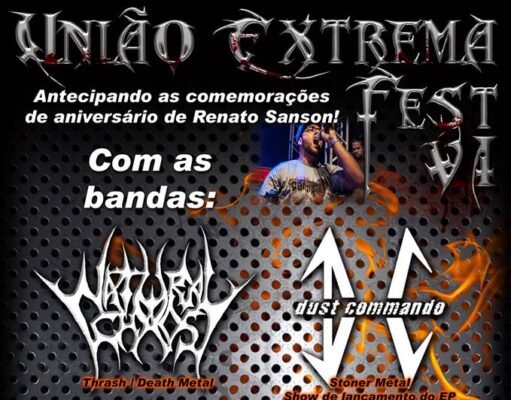 Evento: União Extrema Fest acontecerá neste final de semana, recheado de boas bandas