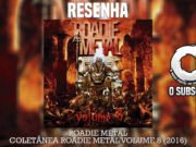 Resenha: Coletânea Roadie Metal Volume 8 – Roadie Metal (2016)