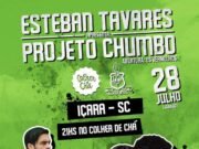 Esteban Tavares: apresentação neste sábado (28) no Colher de Chá em Içara/SC