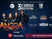 O SubSolo Rock Fest: com Angra de atração principal, a terceira edição é neste sábado (18)