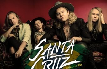 Santa Cruz: nome do Hard Rock finlandês está chegando ao Brasil pela primeira vez