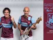 Iron Maiden estampado em novo uniforme do West Ham, time de futebol da Inglaterra