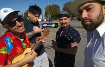 Confira o presente da banda italiana Wasei Hey! Go! em sua passagem pelo Brasil