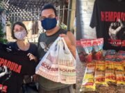 Hempadura doa camisetas da banda em troca de solidariedade