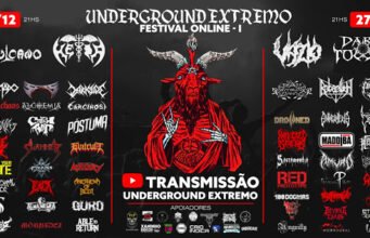 Underground Extremo divulga oficialmente seu lineup completo para seu primeiro festival online