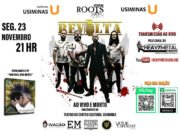 Revolta apresenta nesta segunda 23/11 show em formato de live streaming