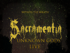 Sacramentia lança versão ao vivo da faixa ‘Unknown Gods’