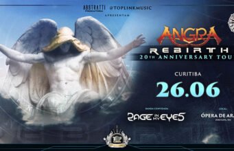Angra anuncia show da turnê comemorativa do álbum Rebirth em Curitiba