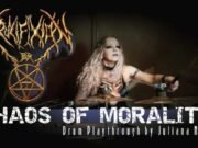 Juliana Novo do CRUCIFIXION BR divulga vídeo playthrough para faixa do novo disco