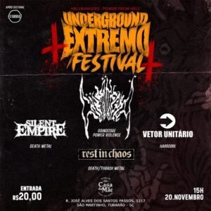 Underground Extremo realiza seu primeiro festival presencial