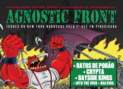 Cobertura: Agnostic Front (Piracicaba/SP) Cobertura: Agnostic Front (Piracicaba/SP)