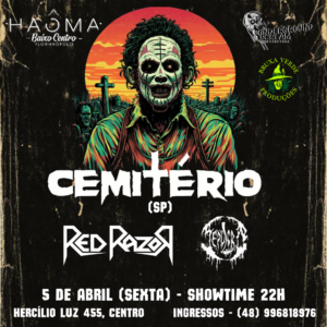 Cemitério pela primeira vez em Florianópolis/SC Cemitério pela primeira vez em Florianópolis/SC