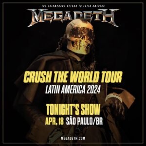 Cobertura: Megadeth (São Paulo/SP)