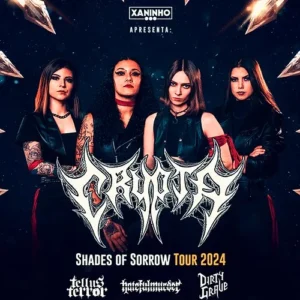 Crypta confirma show no Mister Rock em Belo Horizonte/MG