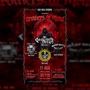 Brothers of Metal acontece em Dona Emma/SC neste final de semana com a lendária Orquídea Negra