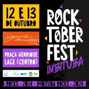 Rocktoberfest 2024 reunirá novamente 16 bandas no centro de Imbituba/SC Rocktoberfest 2024 reunirá novamente 16 bandas no centro de Imbituba/SC