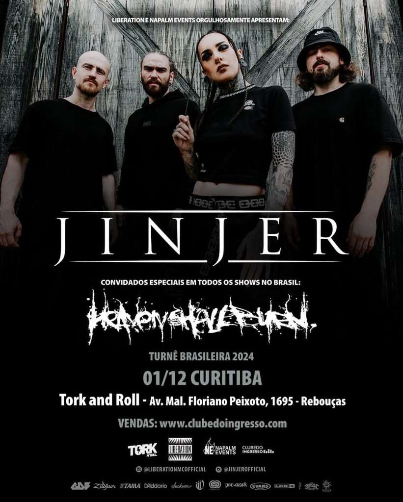 JINJER Latin america 2024 