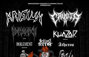 Armageddon Concerts e Xaninho Discos trazem Krisiun x Crypta para SC