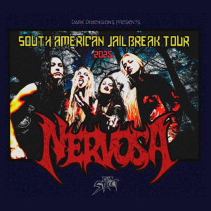 Nervosa confirma shows no Brasil para 2025