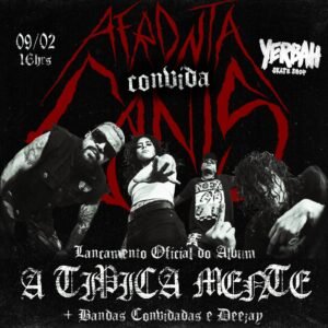 Afronta Canis lançará disco de estreia em show em Porto Alegre/RS no próximo domingo