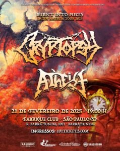Cobertura: Cryptopsy e Atheist (São Paulo/SP)