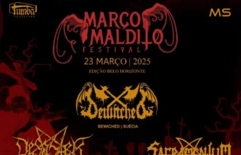 Belo Horizonte receberá lendas do Metal Extremo no Março Maldito Festival