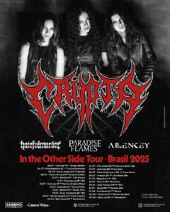 Crypta anuncia turnê nacional “In the Other Side Tour – Brasil 2025″
