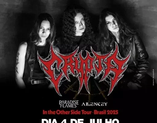 Crypta em Curitiba na turnê “In the Other Side Tour”