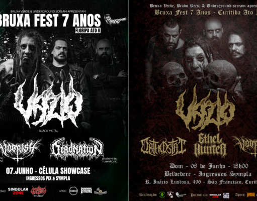 Festival de 7 anos da produtora Bruxa Verde apresenta mini-tour da banda Vazio pelo Sul em Junho