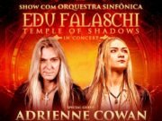 Adrienne Cowan é nova confirmação para show de Edu Falaschi em São Paulo