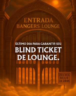 Bangers Open Air 2026: Últimas Horas para Garantir Blind Ticket do Lounge com Condições Especiais