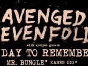 Mr. Bungle e Karen Dió aquecem o público para o retorno do Avenged Sevenfold a Curitiba