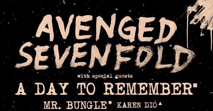 Mr. Bungle e Karen Dió aquecem o público para o retorno do Avenged Sevenfold a Curitiba