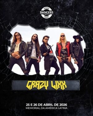 Bangers Open Air anuncia Crazy Lixx, Onslaught e Nevermore no line-up de 2026