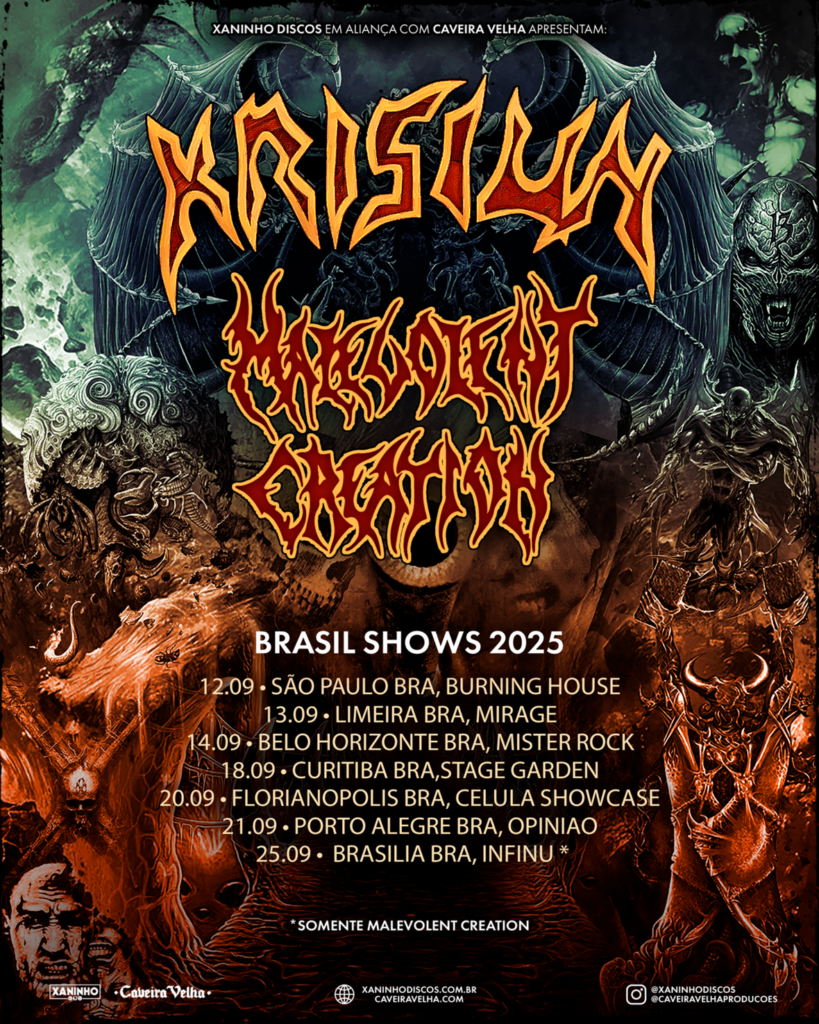 Cobertura: Krisiun, Malevolent Creation, Contortion e Bestial (Porto Alegre/RS)