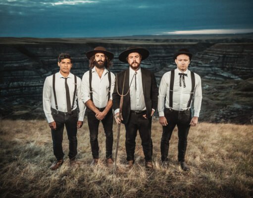The Dead South, Folk/Bluegrass do Canadá, se apresenta essa semana no Brasil