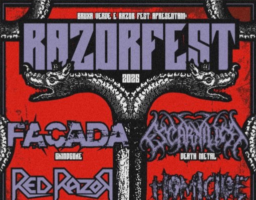 RazorFest em Abril comemora 15 anos da banda Red Razor com lineup de peso em Florianópolis