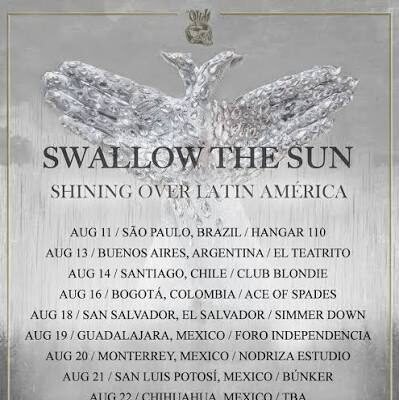 Swallow the Sun passará por São Paulo com a tour “Shining Over Latin América”