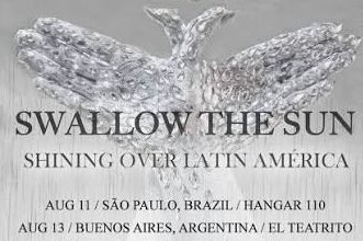 Swallow the Sun passará por São Paulo com a tour “Shining Over Latin América”