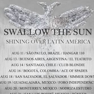 Swallow the Sun passará por São Paulo com a tour “Shining Over Latin América”