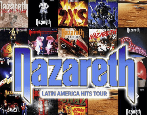 Nazareth traz clássicos de sua carreira para Curitiba na Latin America Hits Tour 2026