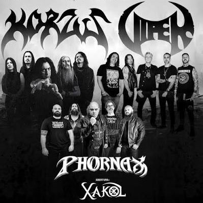 Opinião receberá evento com Korzus, Viper, Phornax e Xakol